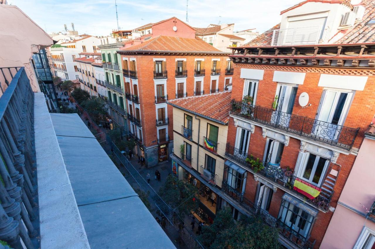 Apartamento Gran Via Terrace En Мадрид Экстерьер фото